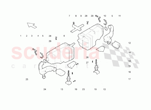 Part Diagram for Lamborghini 07L251051A