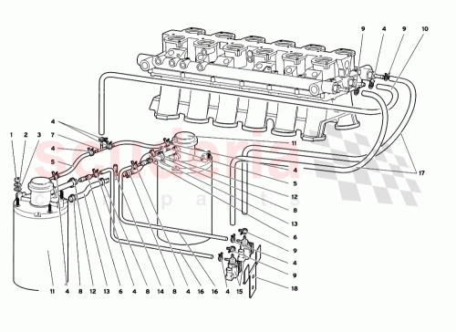 Part Diagram for Lamborghini 0062001419