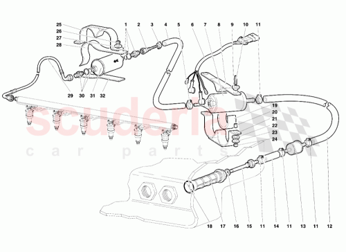 Part Diagram for Lamborghini 006229221