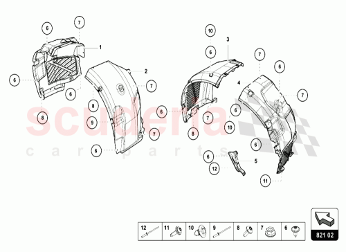 Part Diagram for Lamborghini N90821401