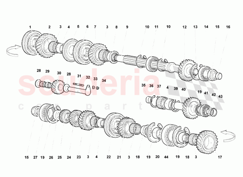 Part Diagram for Lamborghini 086301374A