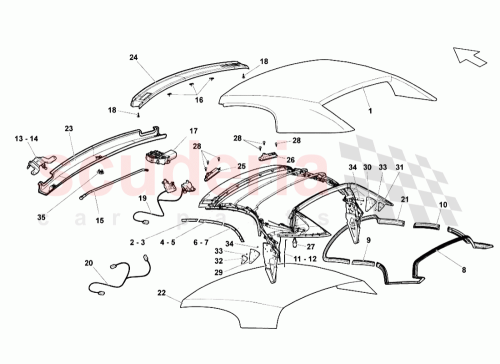 Part Diagram for Lamborghini 407871021ZC3