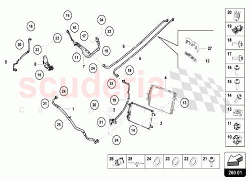 Part Diagram for Lamborghini N10414402