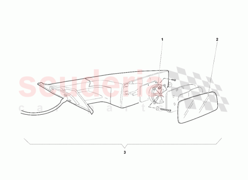 Part Diagram for Lamborghini 410857522