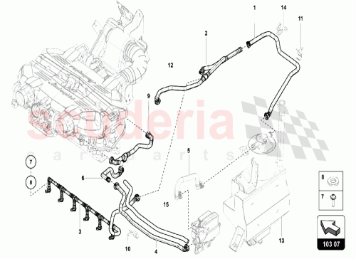 Part Diagram for Lamborghini 470972837B
