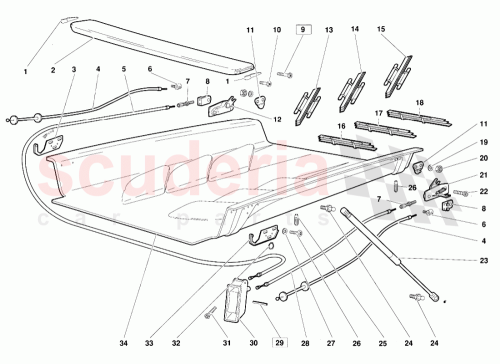Part Diagram for Lamborghini 008900304