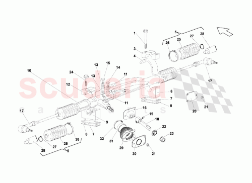 Part Diagram for Lamborghini N138495