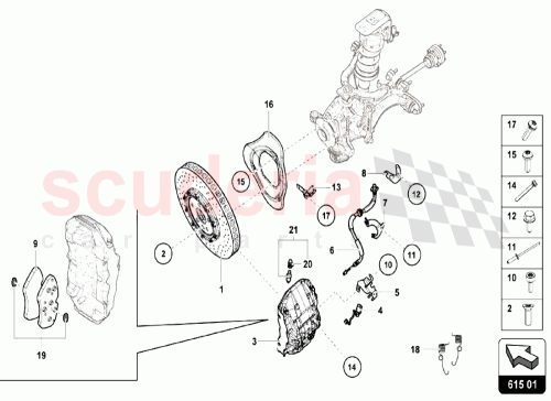 Part Diagram for Lamborghini N01474011