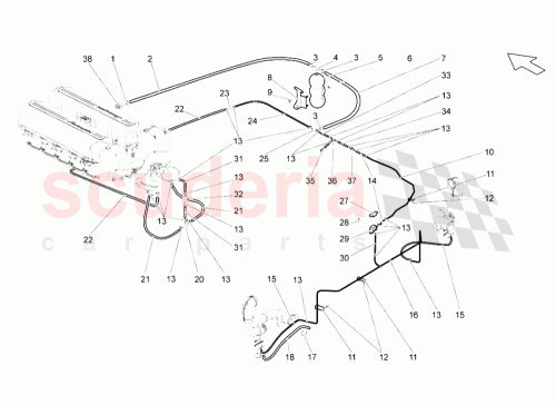 Part Diagram for Lamborghini 407906217B
