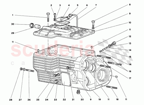 Part Diagram for Lamborghini 008614804
