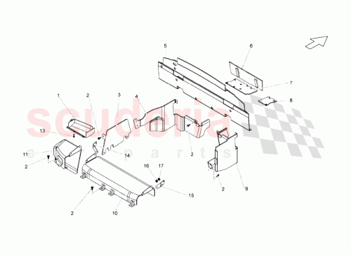 Part Diagram for Lamborghini 400251413