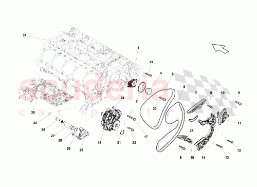 Part Diagram for Lamborghini 079109469AL