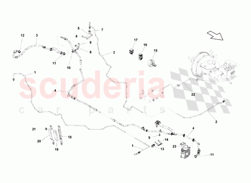 Part Diagram for Lamborghini 420611847A