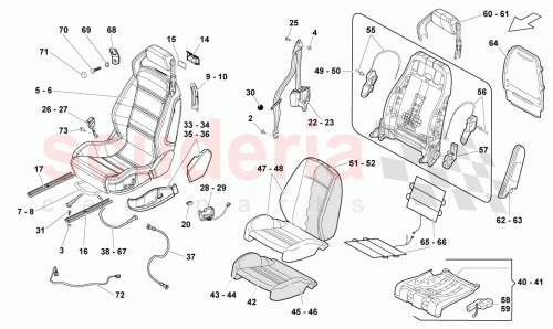 Part Diagram for Lamborghini 400959761