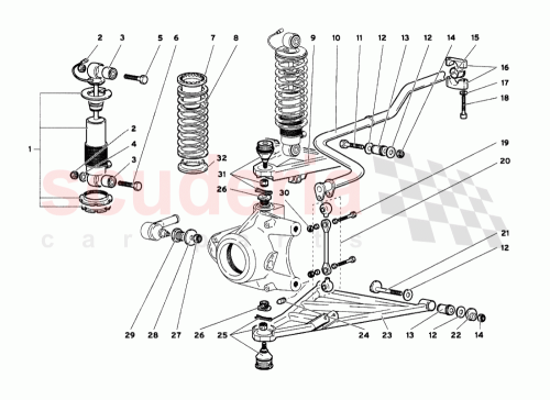 Part Diagram for Lamborghini 0051004039