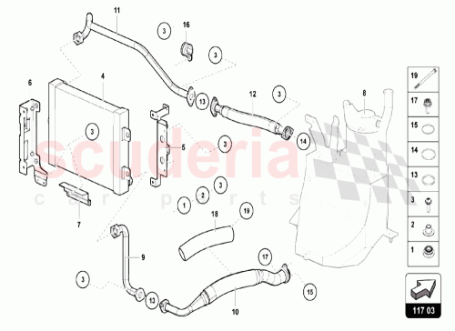 Part Diagram for Lamborghini 470115633A