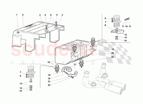 Part Diagram for Lamborghini 07M251384