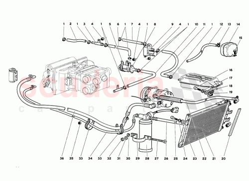 Part Diagram for Lamborghini 0045006943