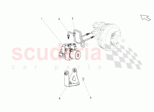Part Diagram for Lamborghini 401614740