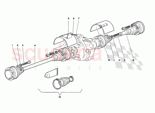 Part Diagram for Lamborghini 002537315