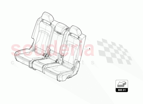 Part Diagram for Lamborghini 4ML885001