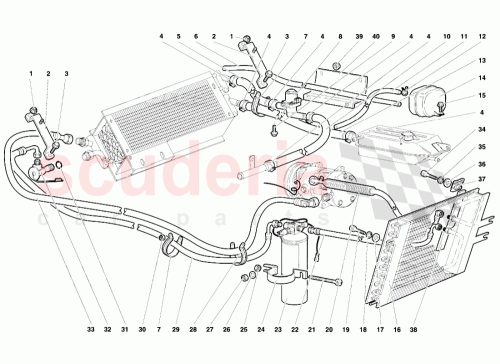 Part Diagram for Lamborghini 004530164