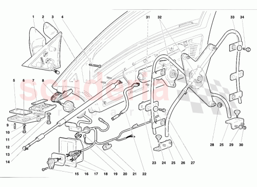 Part Diagram for Lamborghini 008830411