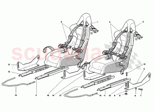 Part Diagram for Lamborghini 009435201