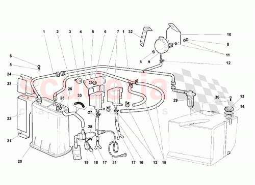 Part Diagram for Lamborghini 410201827
