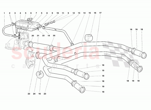 Part Diagram for Lamborghini 001735106