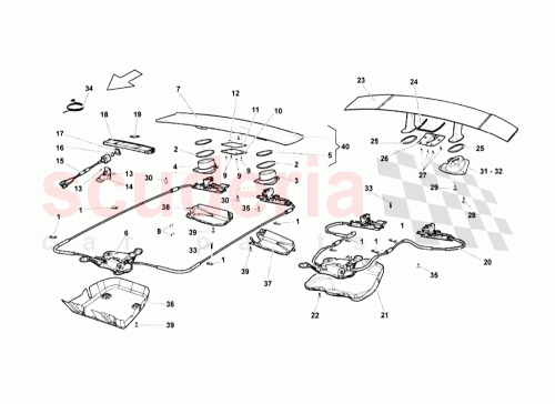 Part Diagram for Lamborghini 400862603