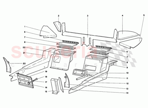 Part Diagram for Lamborghini 0078008602