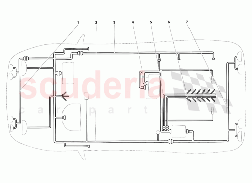 Part Diagram for Lamborghini 006136329