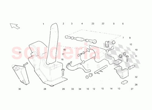 Part Diagram for Lamborghini N01100520