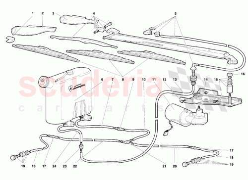 Part Diagram for Lamborghini 009420201