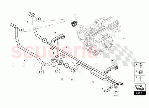 Part Diagram for Lamborghini 1K0965561G