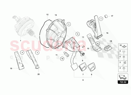 Part Diagram for Lamborghini 472805058