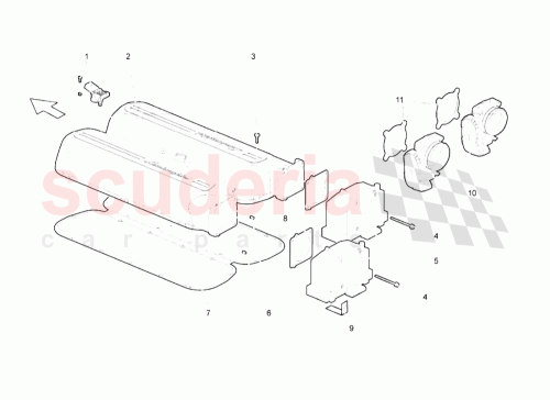 Part Diagram for Lamborghini 07L133063B