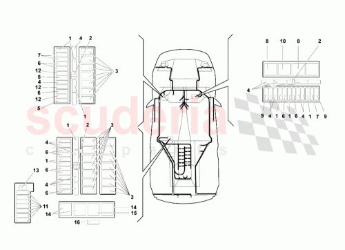Part Diagram for Lamborghini N01713113