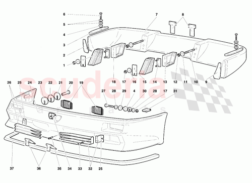 Part Diagram for Lamborghini 009463227