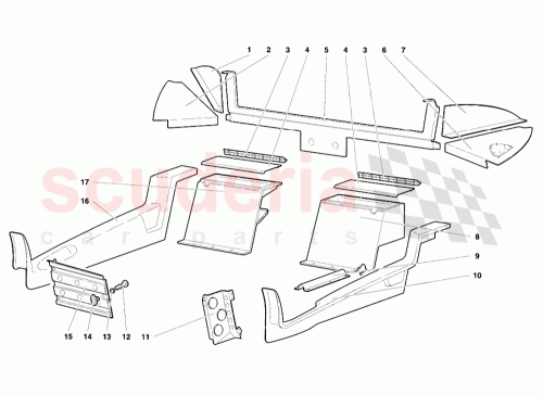 Part Diagram for Lamborghini 009458246
