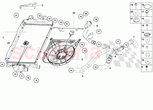Part Diagram for Lamborghini 470121397A