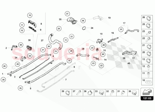 Part Diagram for Lamborghini N10544703