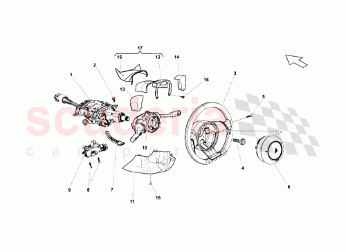 Part Diagram for Lamborghini 400419091S