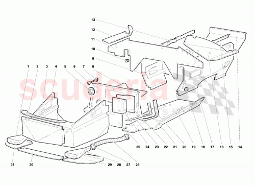 Part Diagram for Lamborghini 009411215