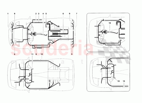 Part Diagram for Lamborghini 006137046
