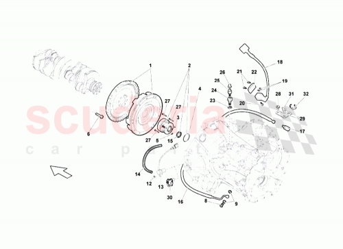 Part Diagram for Lamborghini N91020601