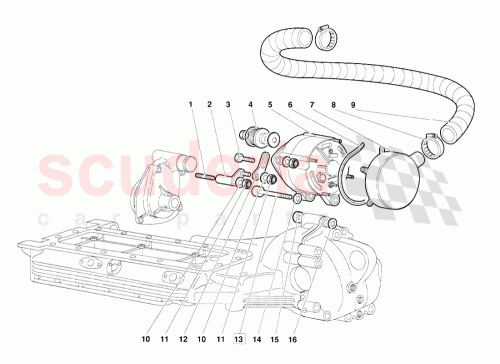 Part Diagram for Lamborghini 008101048
