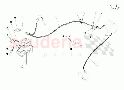 Part Diagram for Lamborghini 000915105CC