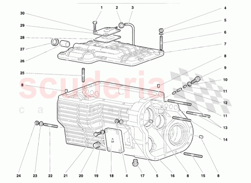 Part Diagram for Lamborghini 002424900